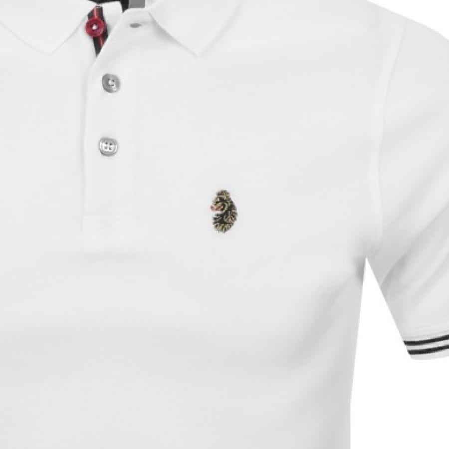 Alternative Image for ProductLuke 1977 New Mead Polo T Shirt White3